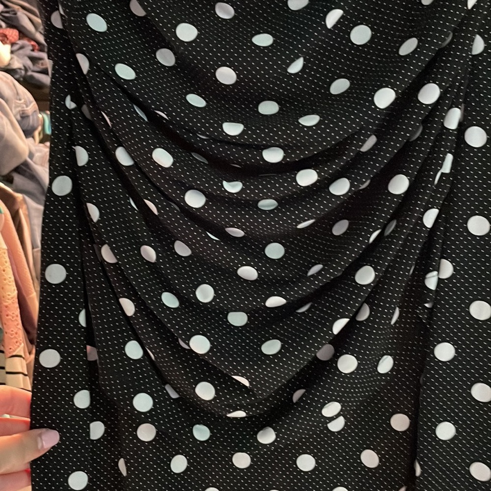 Dress Barn Sheath Polka Dot Dress - Picture 3 of 3